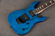 Jackson JS Series Dinky Arch Top JS32Q DKA - Transparent Blue - 2nd Hand (148912)
