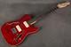 Harley Benton Deluxe Series TE-90QM - Transparent Red - 2nd Hand Harley Benton Deluxe Series TE-90QM - Transparent Red - 2nd Hand