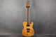 Fender Custom Telecaster Spalted Maple HH - Made in Korea - Natural - 2nd Hand