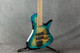 G4M 972 Fan Fret 5-String Bass - Blue Burl Burst - 2nd Hand
