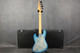 Valiant Guitars Mini Bass - Ice Blue - 2nd Hand