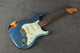 Fender Custom Shop 1963 Strat - Lake Placid Blue Over Sunburst Relic - 2nd Hand Fender Custom Shop 1963 Strat - Lake Placid Blue Over Sunburst Relic - 2nd Hand