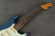 Fender Custom Shop 1963 Strat - Lake Placid Blue Over Sunburst Relic - 2nd Hand Fender Custom Shop 1963 Strat - Lake Placid Blue Over Sunburst Relic - 2nd Hand