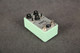 NRG Poker Boost & Overdrive Pedal 3 knob & 2 FS - Surf Green - 2nd Hand
