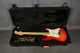 Fender American Deluxe Ash Stratocaster - Aged Cherry Sunburst - 2nd Hand Fender American Deluxe Ash Stratocaster - Aged Cherry Sunburst - 2nd Hand