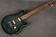 Ernie Ball Music Man Axis - Yucatan Blue Quilt - 2nd Hand Ernie Ball Music Man Axis - Yucatan Blue Quilt - 2nd Hand