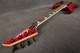 Jackson JS Series JS3QM Concert Bass - Transparent Red - 2nd Hand