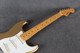 Fender Lincoln Brewster Stratocaster - Aztec Gold - 2nd Hand