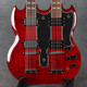 Epiphone G-1275 Double Neck - Cherry Flame **COLLECTION ONLY** - 2nd Hand