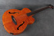 Aria FEB-F2 FL STBR Fretless Acoustic Bass - Stained Brown - 2nd Hand