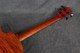 Aria FEB-F2 FL STBR Fretless Acoustic Bass - Stained Brown - 2nd Hand