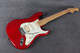 Fender American Deluxe Fat Strat - Crimson Red Transparent - 2nd Hand