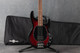 Sterling by Music Man Sub Series Stingray - Ruby Red Burst Satin - 2nd Hand