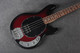 Sterling by Music Man Sub Series Stingray - Ruby Red Burst Satin - 2nd Hand