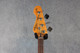Vintage Guitars VJ74 Reissued Bass Guitar - Left Handed - Black - 2nd Hand