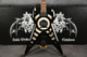 Epiphone Zakk Wylde Signature ZV Custom - Black & White Bullseye - 2nd Hand