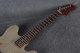 Fender Tom Delonge Starcaster - Satin Shoreline Gold - 2nd Hand