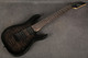 Ibanez Gio GRG7221QA-TKS - Transparent Black Sunburst - 2nd Hand (154568)