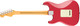 Fender American Professional Classic Stratocaster - Faded Dakota Red