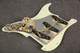 Klein Handwound Jazzy Cat Stratocaster Pre-Wired Pickguard - 2nd Hand Klein Handwound Jazzy Cat Stratocaster Pre-Wired Pickguard - 2nd Hand