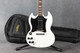 Epiphone SG Standard - White - Seymour Duncan Hot Rodded Set - 2nd Hand