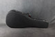 Hiscox Semi Acoustic Guitar Case, Pro II - Black/Silver - Ex Demo