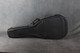 Hiscox Semi Acoustic Guitar Case, Pro II - Black/Silver - Ex Demo
