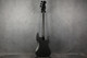 Harley Benton Standard Series PB-20 - Left Handed - Satin Black - 2nd Hand