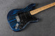 Fender Limited Edition Sandblasted Stratocaster - Sapphire Blue Transparent - 2nd Hand