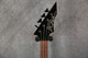 BC Rich Platinum Series Warlock Bass - Black & White Crackle - 2nd Hand