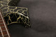 BC Rich Platinum Series Warlock Bass - Black & White Crackle - 2nd Hand