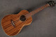 Luna High Tide Baritone Electro Acoustic Ukulele - Zebrawood - 2nd Hand