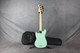 Fender American Performer Mustang PJ Bass - Satin Sea Foam Green - 2nd Hand