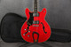 Hagstrom Viking - Left Handed - Transparent Cherry - 2nd Hand