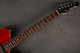 G&L Tribute Series ASAT Deluxe Carved Top- Trans Red - 2nd Hand
