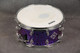 Dixon Drums 14x 6.5" Cornerstone Purple Titanium Steel Snare Drum - 2nd Hand