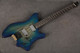 EART GW-2PRO Headless Guitar - Blue Burst - 2nd Hand