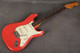 Fender 1962 Stratocaster - Original Fiesta Red - Body Angle