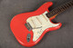 Fender 1962 Stratocaster - Original Fiesta Red - Body Angle Close