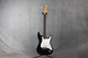 Aria STG-004 S-Style Guitar - Black - 2nd Hand