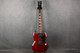 Vintage VS6 ReIssued Guitar - Cherry Red - 2nd Hand
