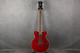 Hofner Contemporary Series Verythin Standard D - Cherry - 2nd Hand