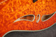 Crafter SAT-QMOS Slim Arch Top Electro Acoustic - Orange Quilt - 2nd Hand