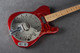 Solophonic T Style Electric Resonator - Candy Apple Red - 2nd Hand