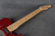 Solophonic T Style Electric Resonator - Candy Apple Red - 2nd Hand