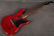 Squier Paranormal Stratosonic - Crimson Red Transparent - 2nd Hand