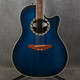 Applause by Ovation AE 28M Electro Acoustic - Trans Blue - 2nd Hand