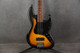 Fender Modern Player Jazz Bass Satin - 2 Tone Sunburst - 2nd Hand