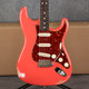 Fender Custom Shop 63 Stratocaster Relic - 2017 - Faded Fiesta Red - 2nd Hand