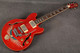 Unbranded Double Cut Stars & Stripes Hollow Boby - Trans Red - 2nd Hand
